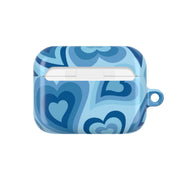 Blue Hearts - Trippy Patterns AirPods Case 7