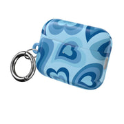 Blue Hearts - Trippy Patterns AirPods Case 8