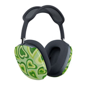 Green Hearts - Trippy Patterns AirPods Max Case 2