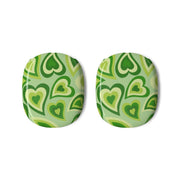 Green Hearts - Trippy Patterns AirPods Max Case 3