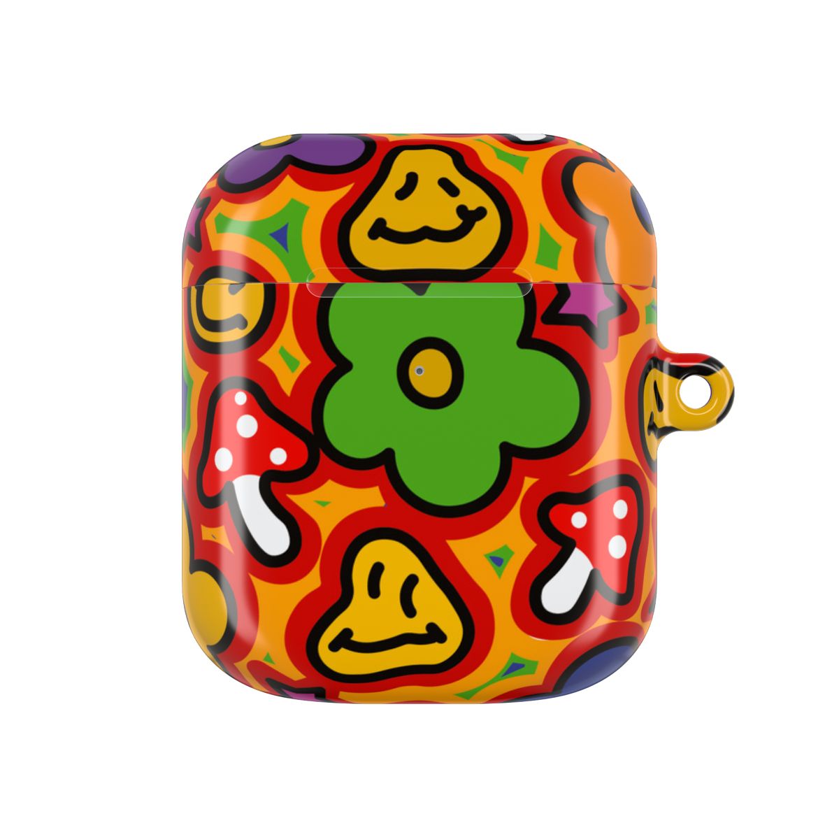 Rainbow Trip - Trippy Patterns AirPods Case