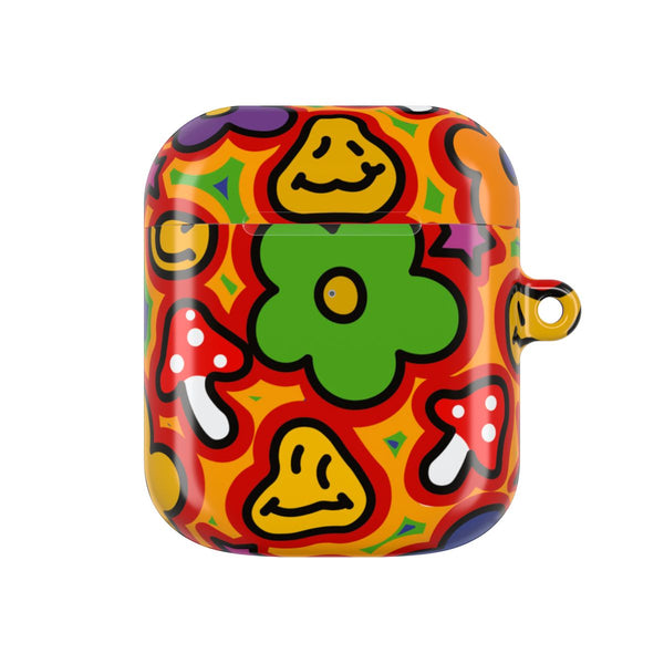 Rainbow Trip - Trippy Patterns AirPods case — AirPods 1