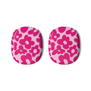 Pink Flowers - Trippy Patterns AirPods Max Case 3