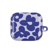 Blue Flowers - Trippy Patterns AirPods Case 3