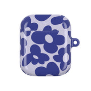 Blue Flowers - Trippy Patterns AirPods Case 2