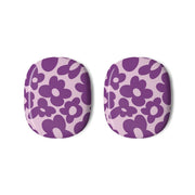 Purple Flowers - Trippy Patterns AirPods Max Case 3