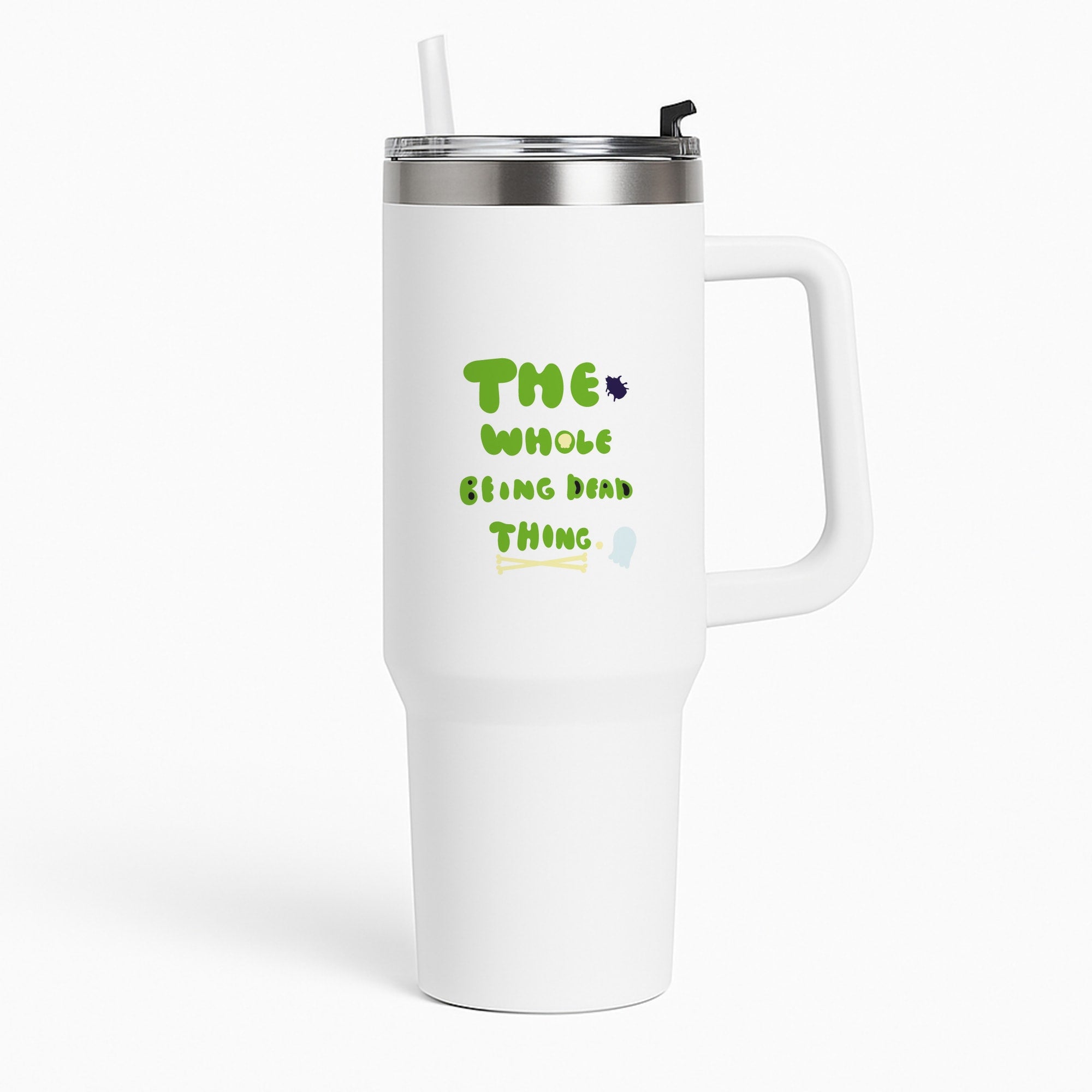 The Whole Being Dead Thing - Beetle Halloween Tumbler