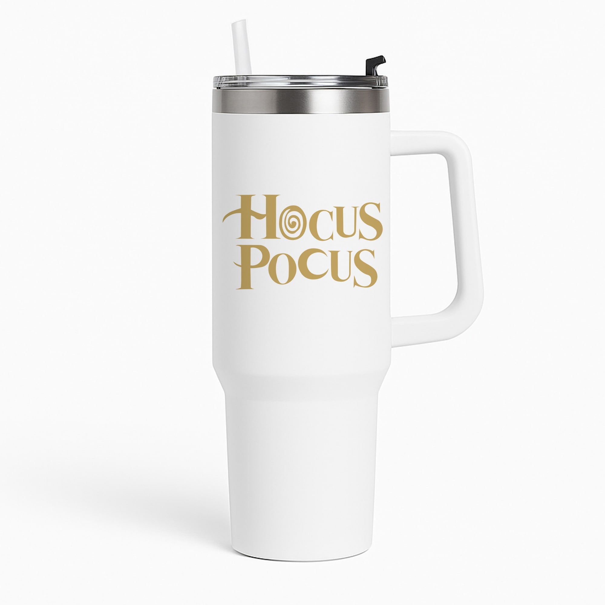 Text - Hocus Halloween Tumbler