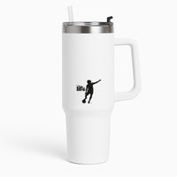 Football Is Life Tumbler