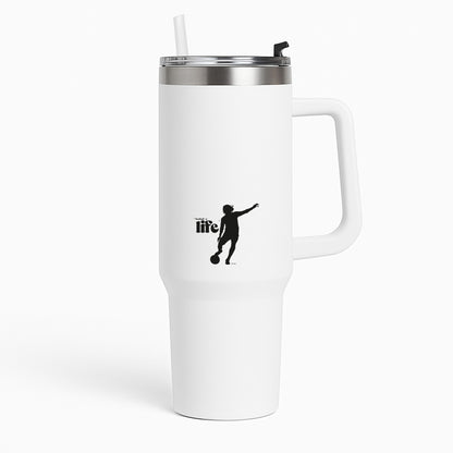 Football Is Life Tumbler