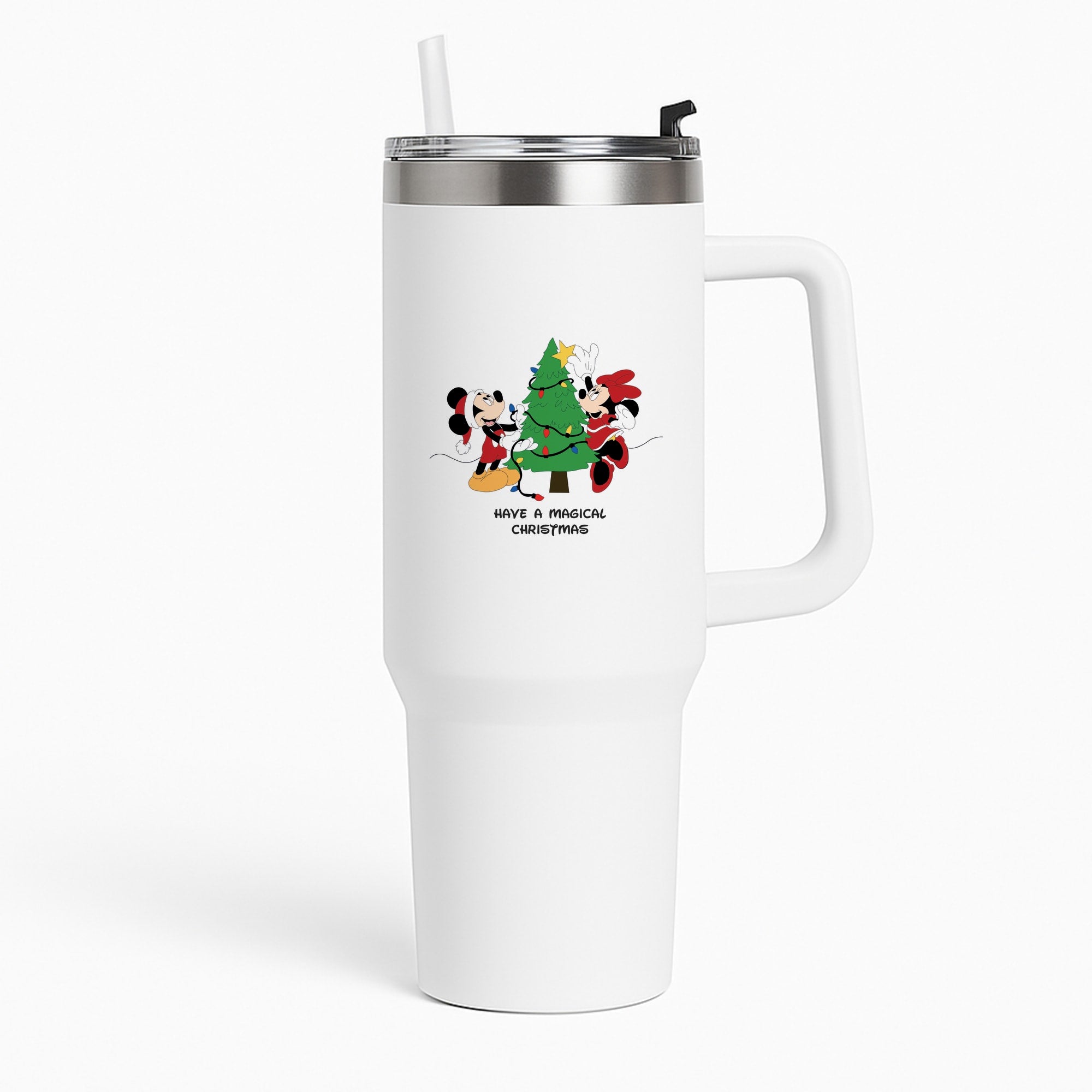 Festive Fairytale Mice - Christmas Tumbler