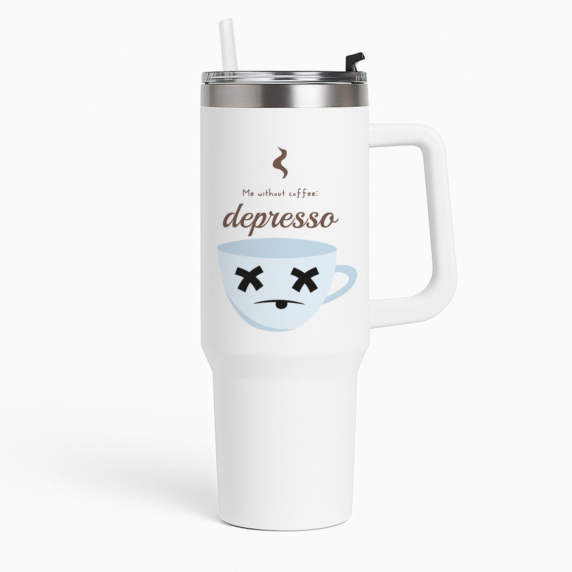 Depresso - Funny Quotes Tumbler