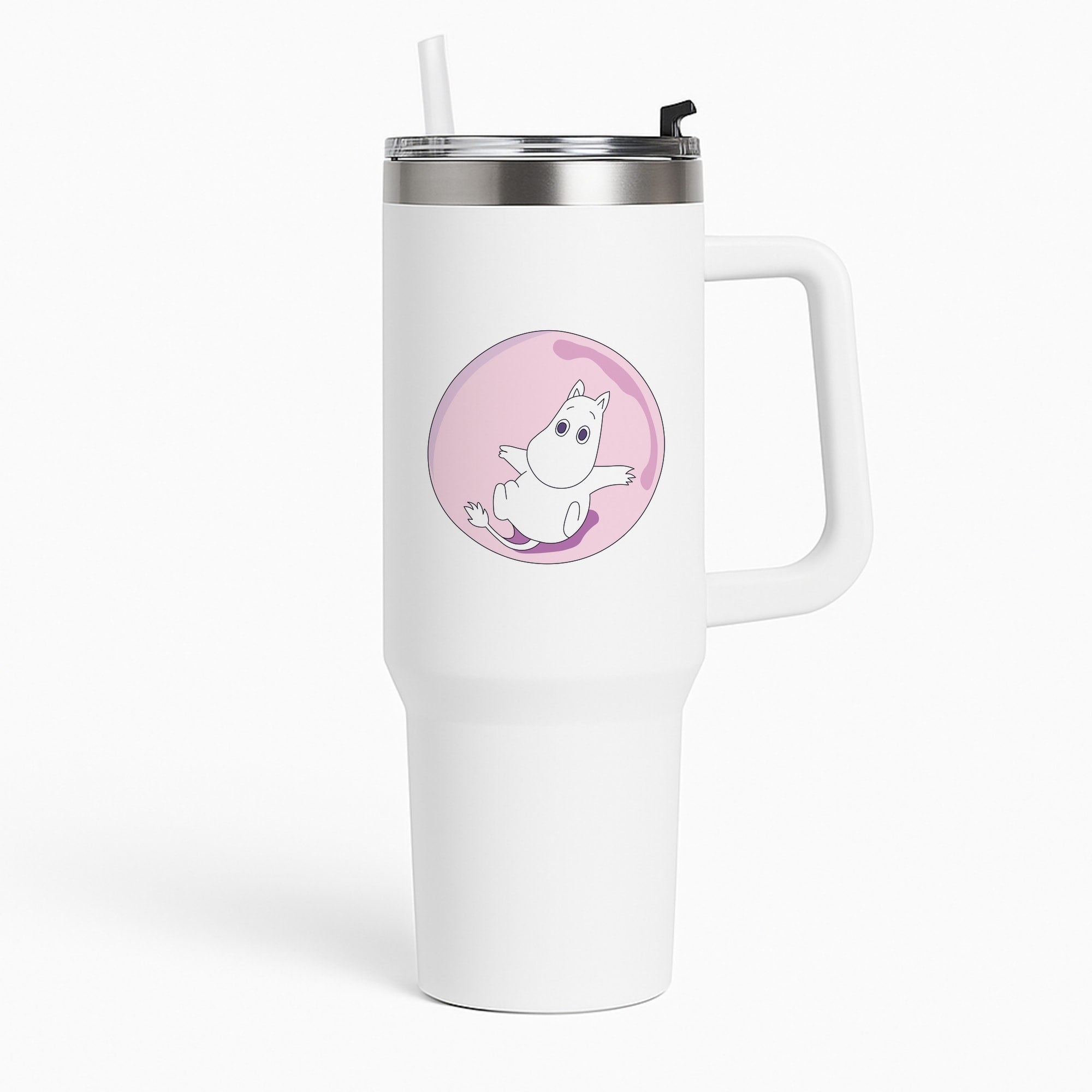 Moomin In A Pink Bubble  Tumbler
