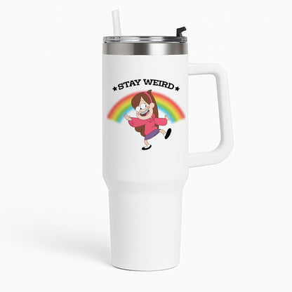 Stay Weird Tumbler