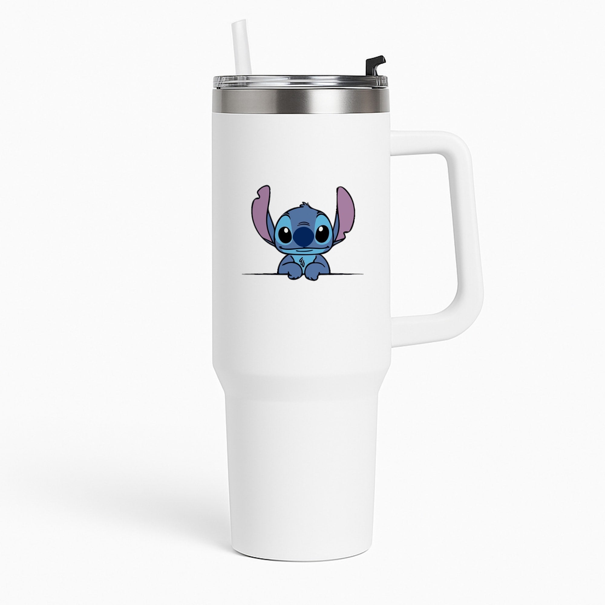 Alien Blue Leaning Tumbler