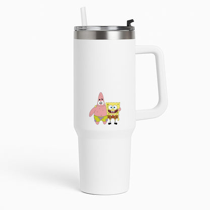 Patrick And Sponge Tumbler
