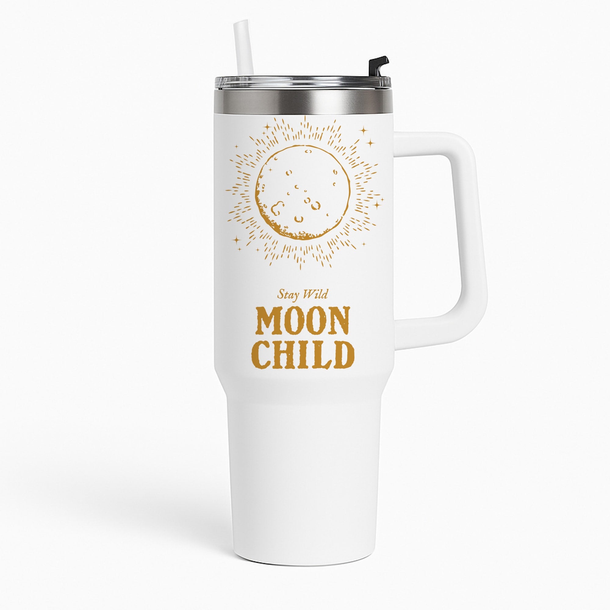 Stay Wild, Moon Child Tumbler