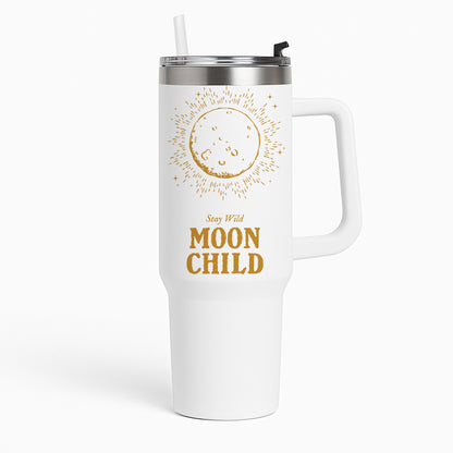 Stay Wild, Moon Child Tumbler