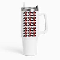 F1 Car Collage Tumbler