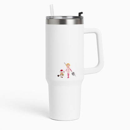 Toad And Peach Tumbler