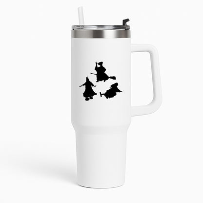 Witches Outline - Hocus Halloween Tumbler
