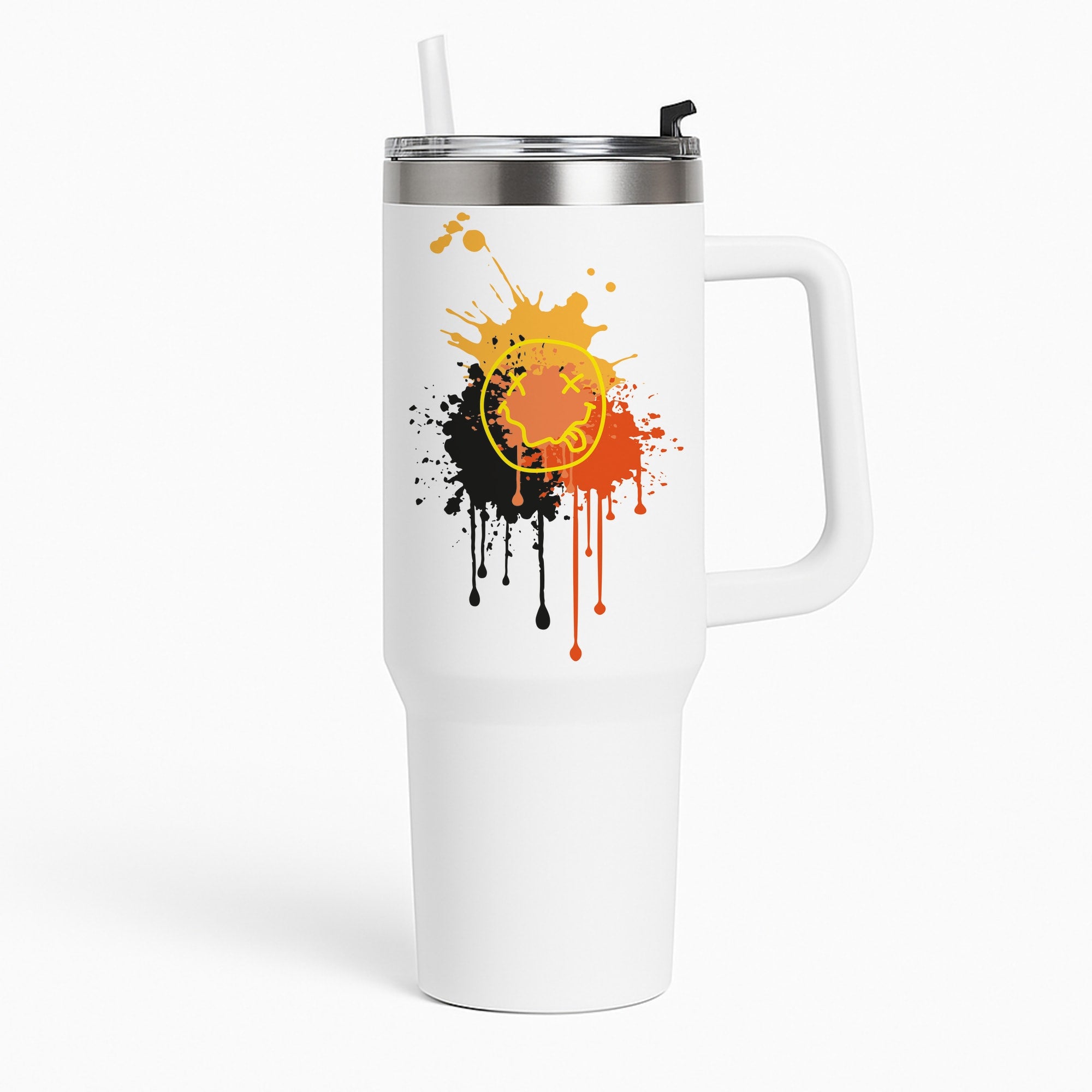 Orange Graffiti - Skate Aesthetic  Tumbler