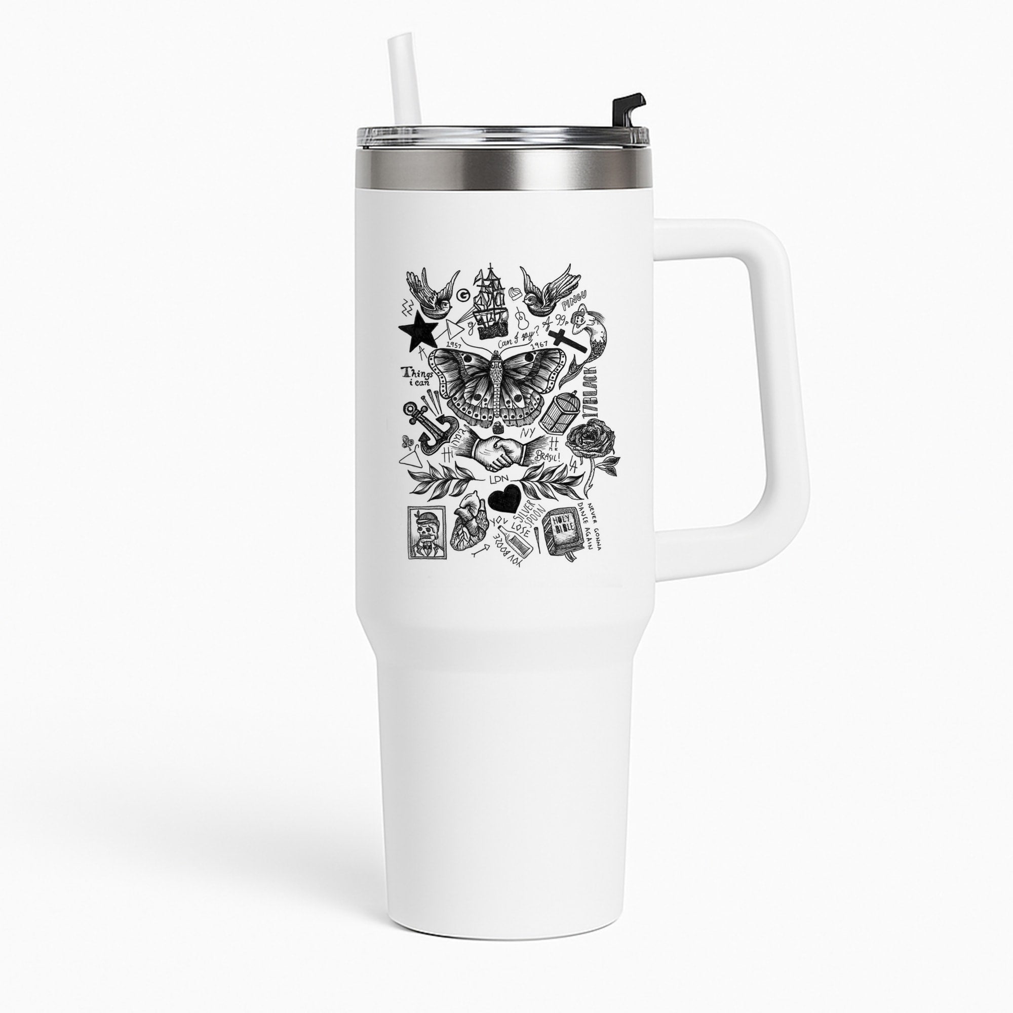 Harry Tattoos Tumbler