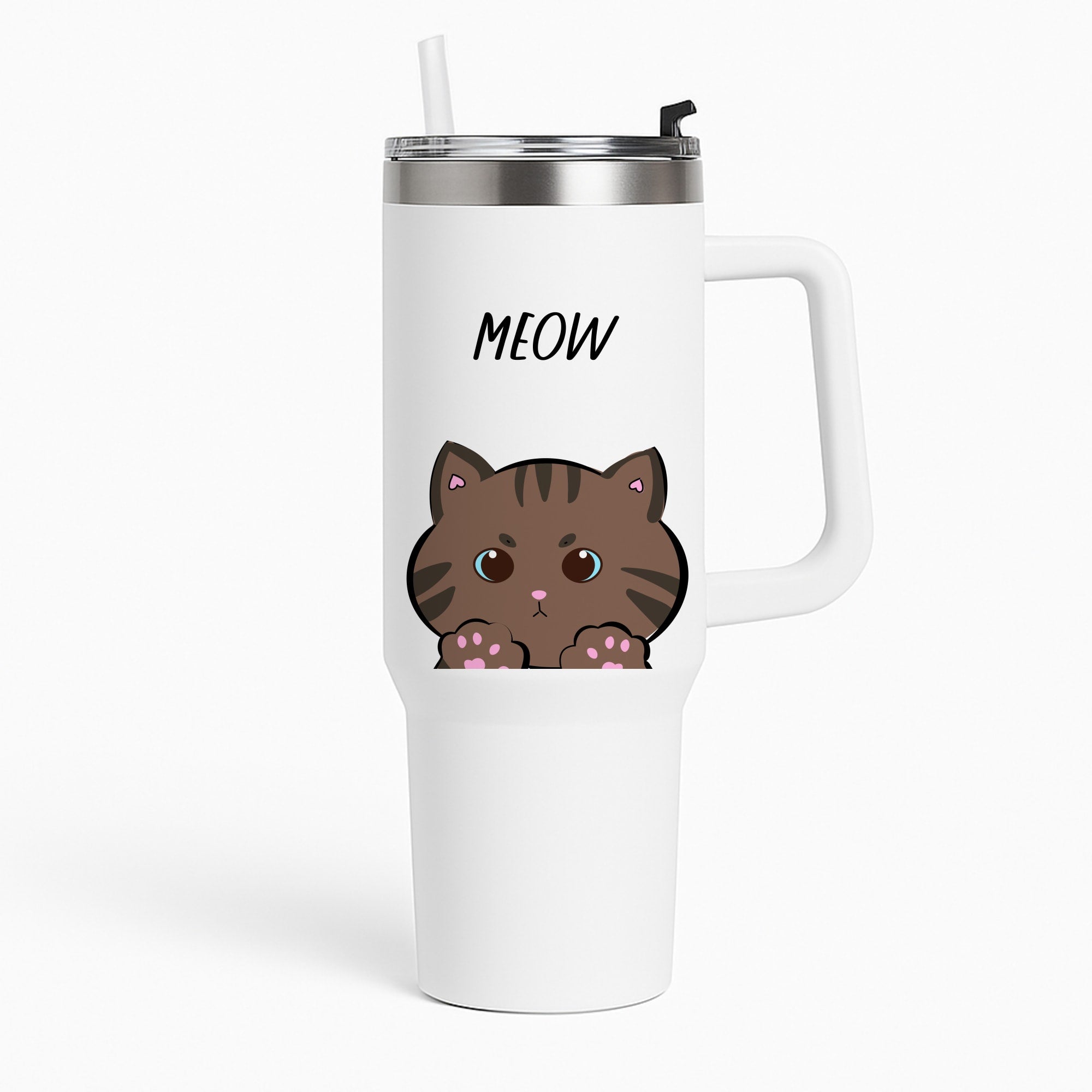 Meow Purple - Cats Tumbler