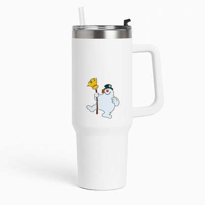 Broom - Snowman Tumbler