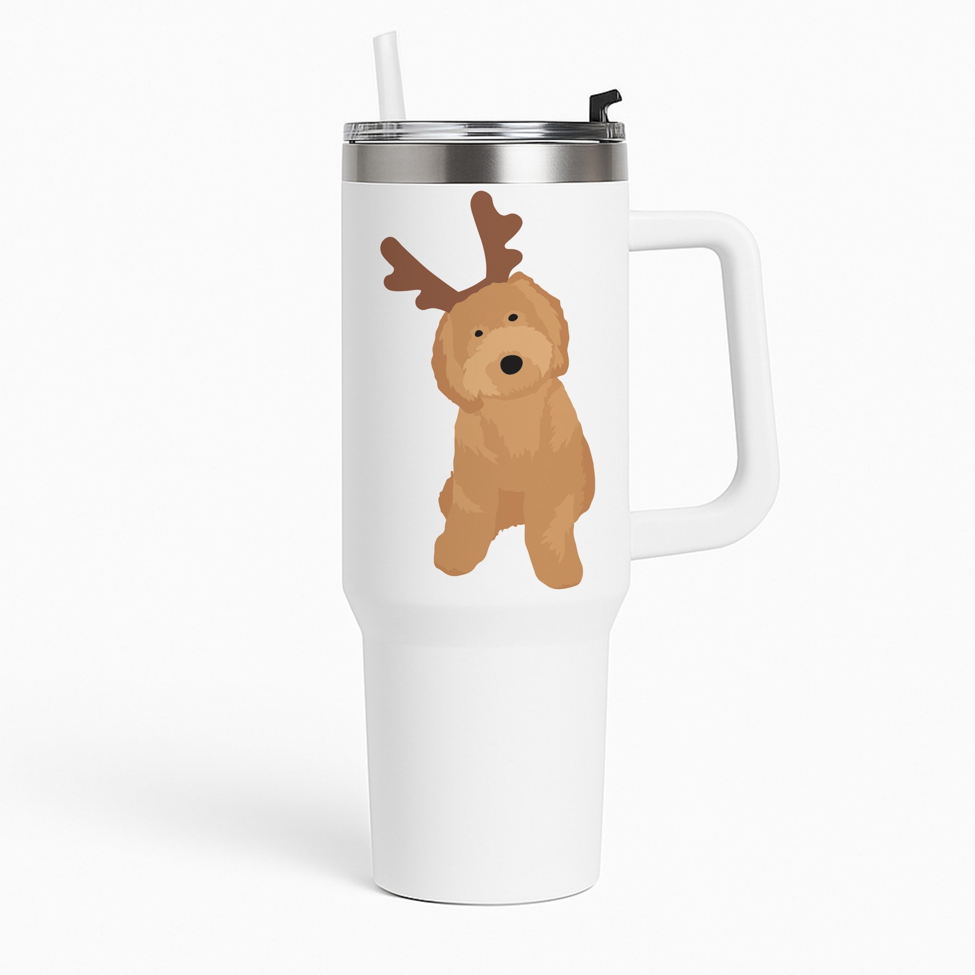 Dog Christmas Ears Tumbler