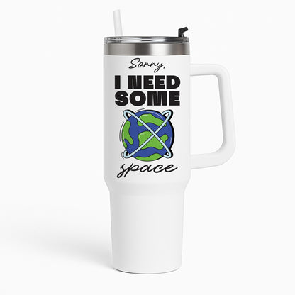 Cartoon I Need Some Space Tumbler