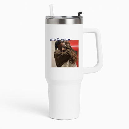 Me And You - Personalised Couples Tumbler