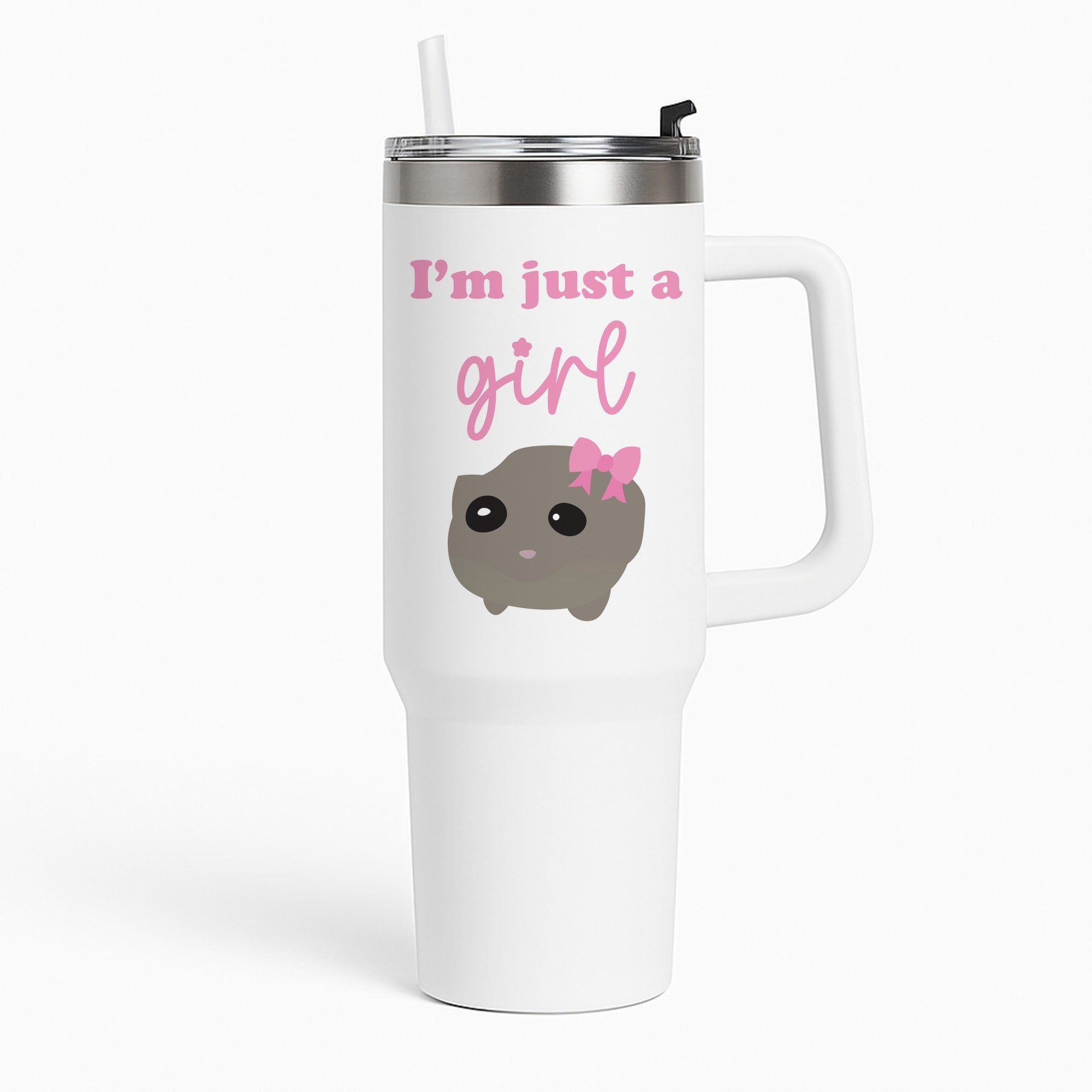 I'm Just A Girl Tumbler