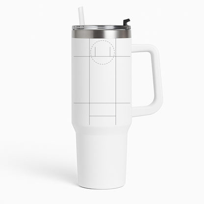 The Pitch - Cricket Tumbler