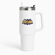 Bat Superhero Purple Logo Tumbler 1
