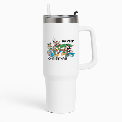 Fairytale Happy Christmas Tumbler