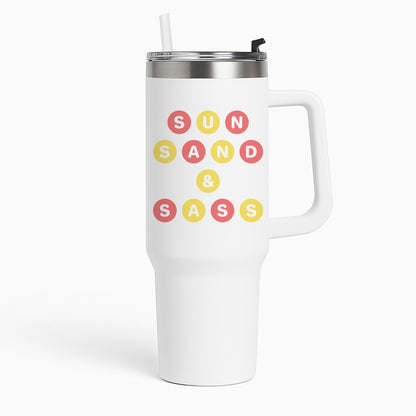 Sun, Sand And Sass Tumbler