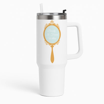 Beauty Is Found Within Mirror Tumbler