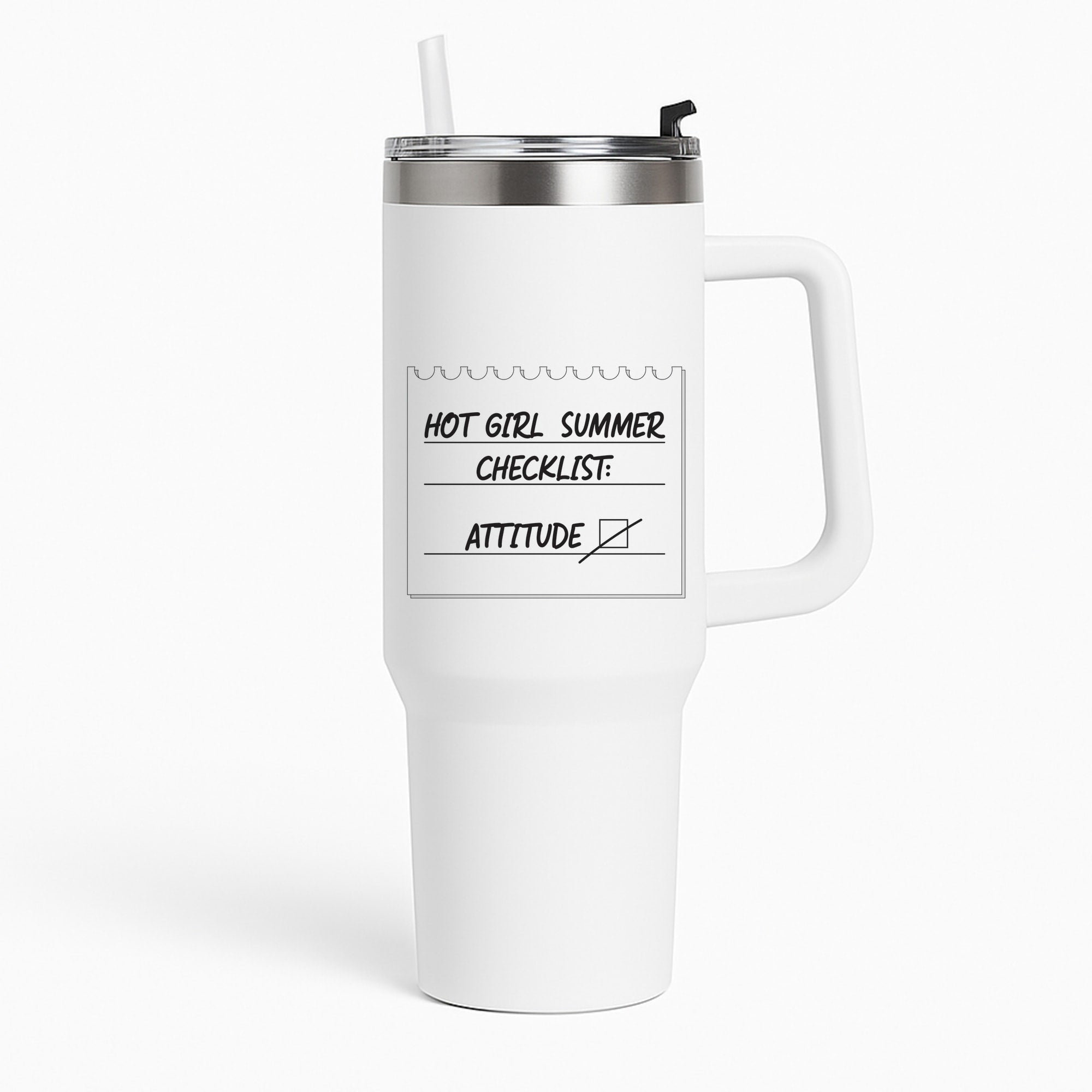 Hot Girl Summer Checklist - Summer Tumbler