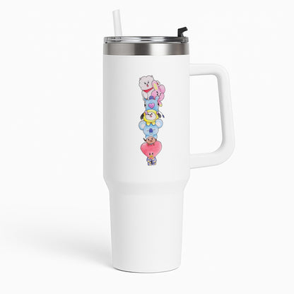 K-Pop Band BT21 Drawing Tumbler
