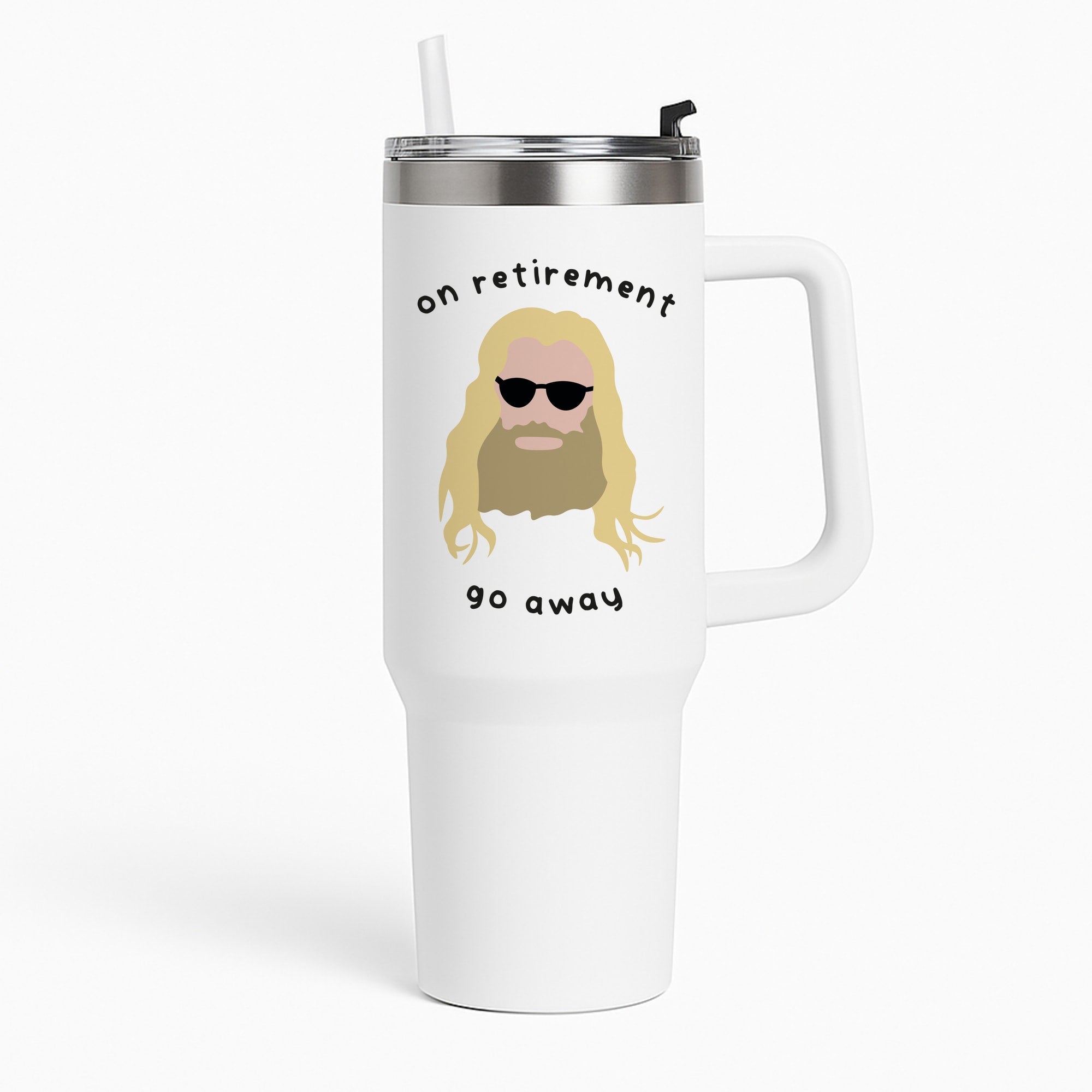 On Retirement Tumbler