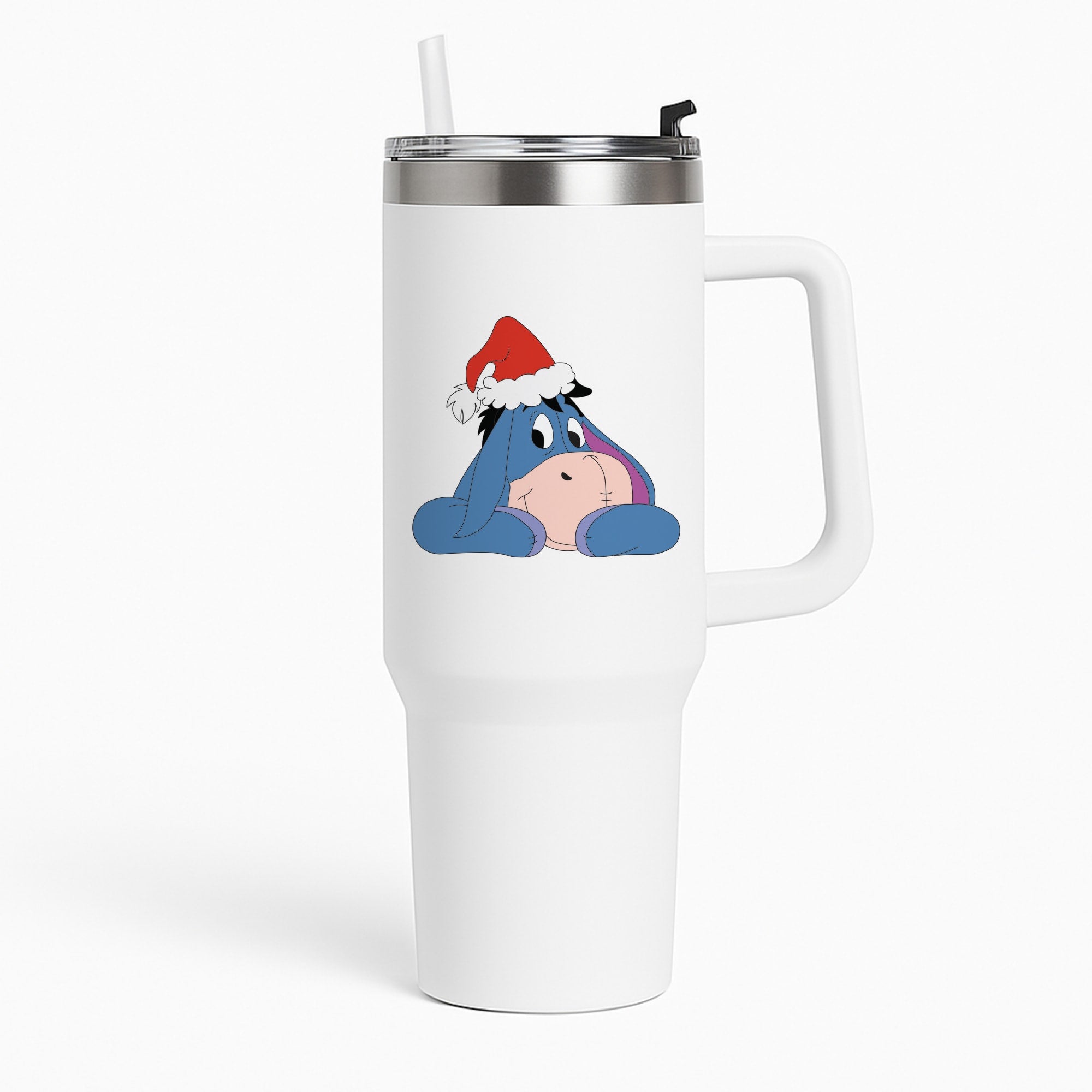 Donkey Pattern Christmas Tumbler