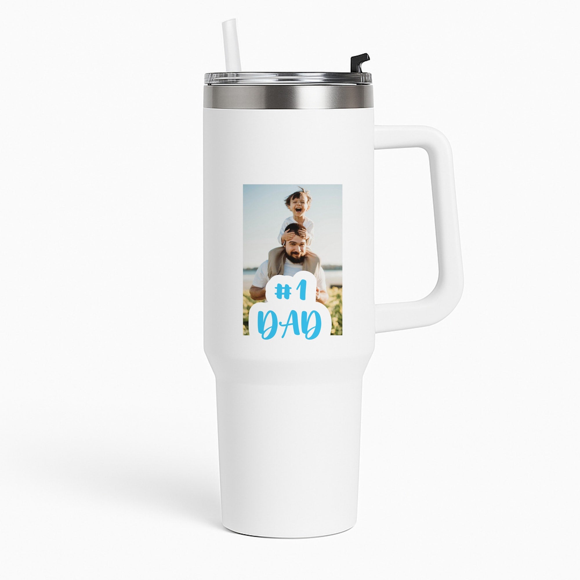 Hashtag 1 Dad - Personalised Father's Day Tumbler