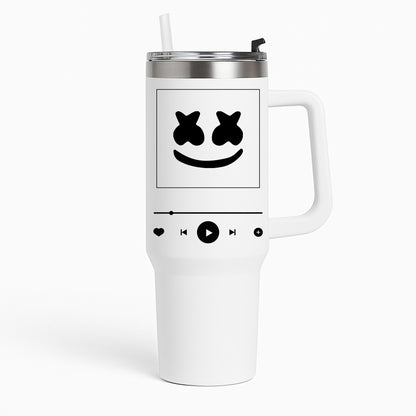 Helmet DJ Album Cover Tumbler