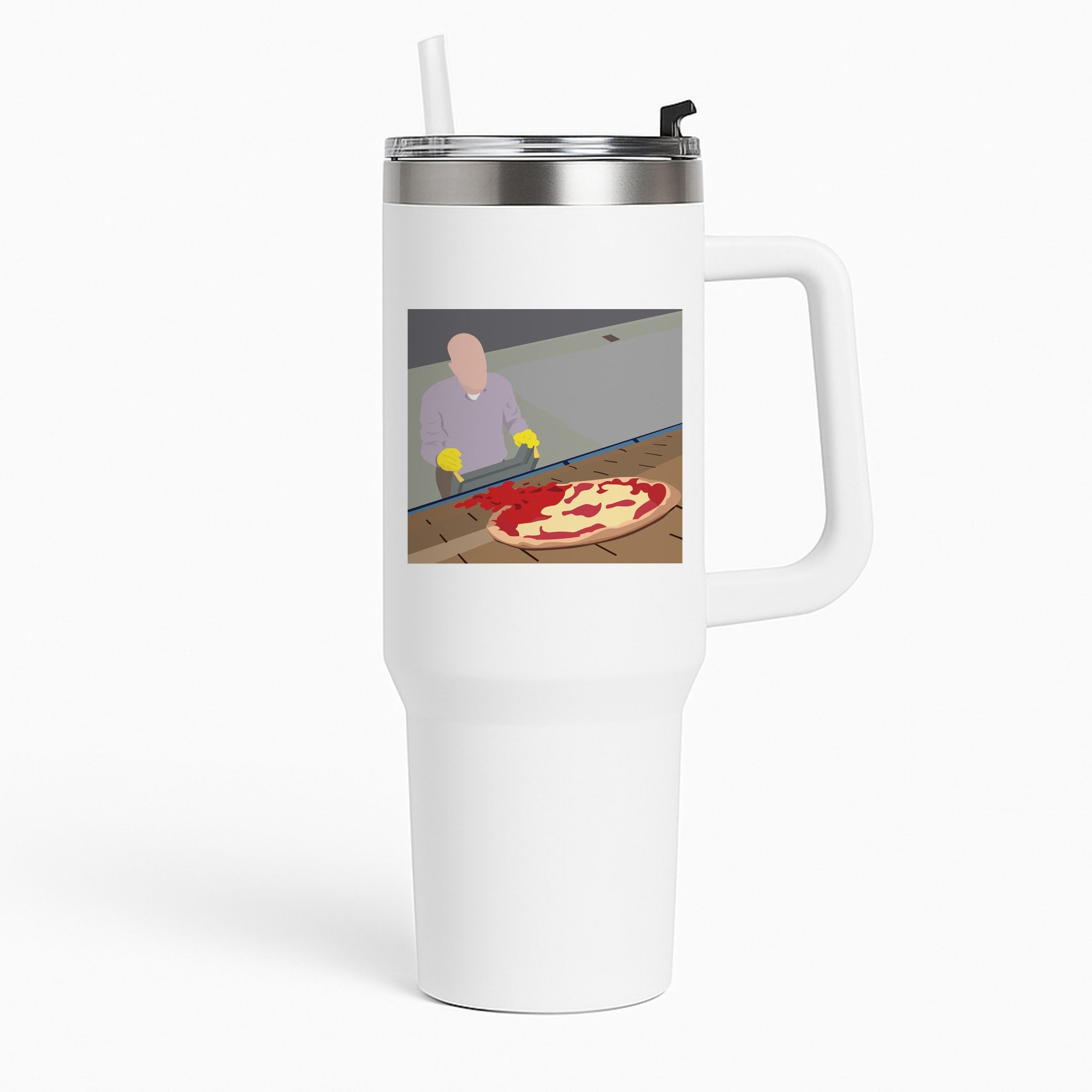 Pizza On The Roof Tumbler