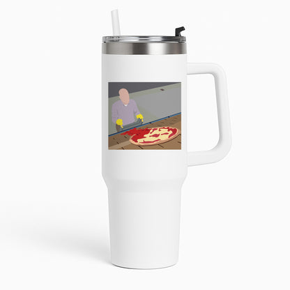 Pizza On The Roof Tumbler