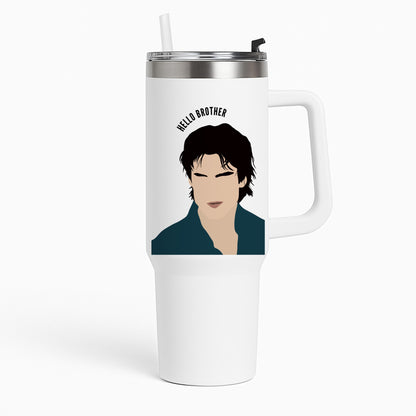 Hello Brother Cartoon - VD Tumbler
