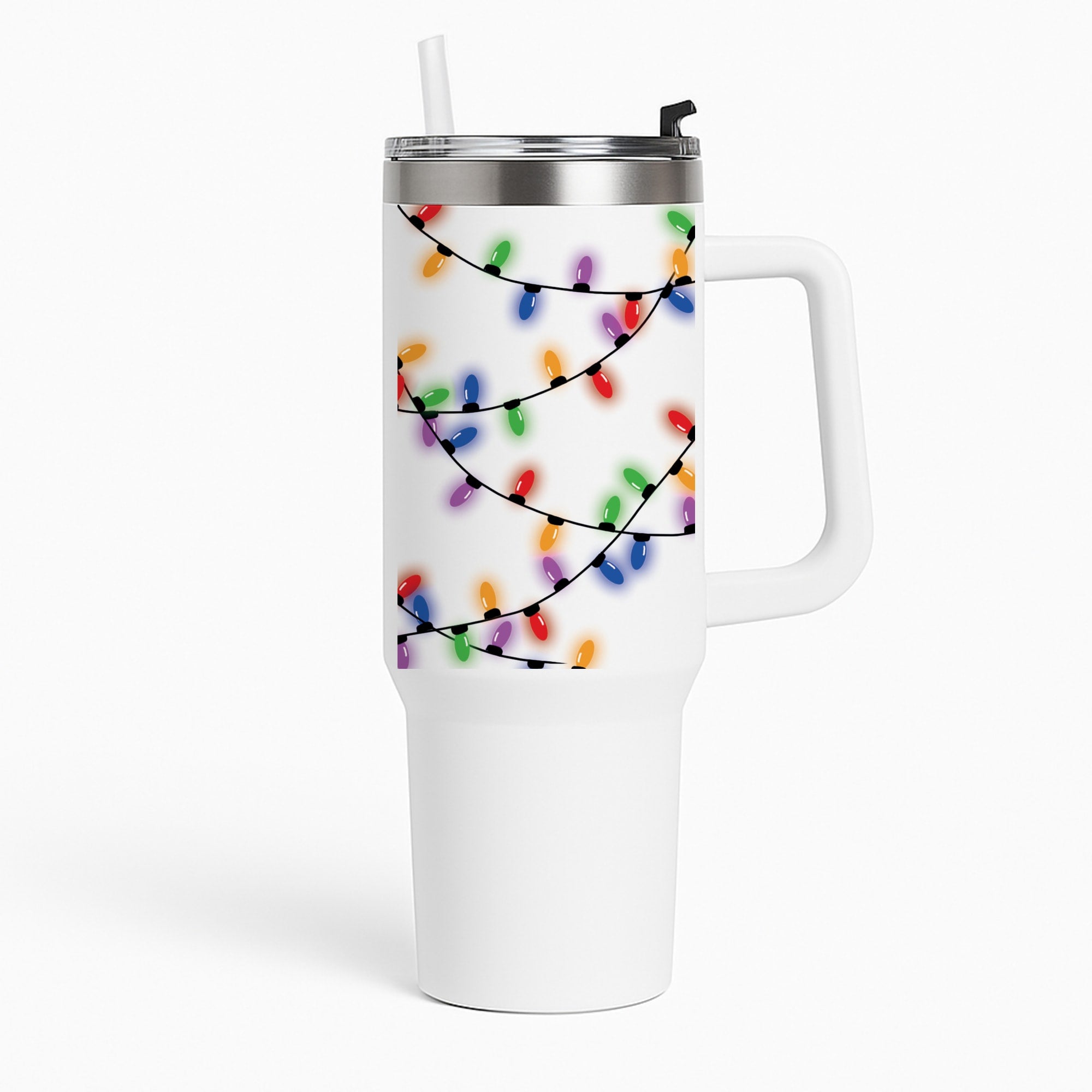 Rainbow Lights - Christmas Patterns Tumbler
