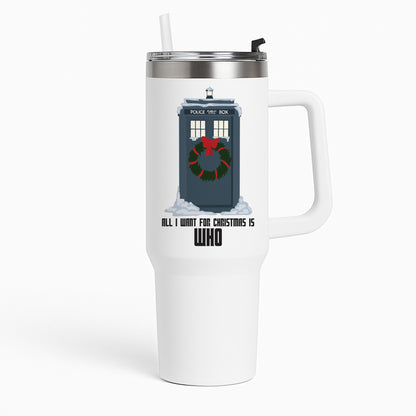 All I Want For Christmas Is Who - Doctor Who Tumbler