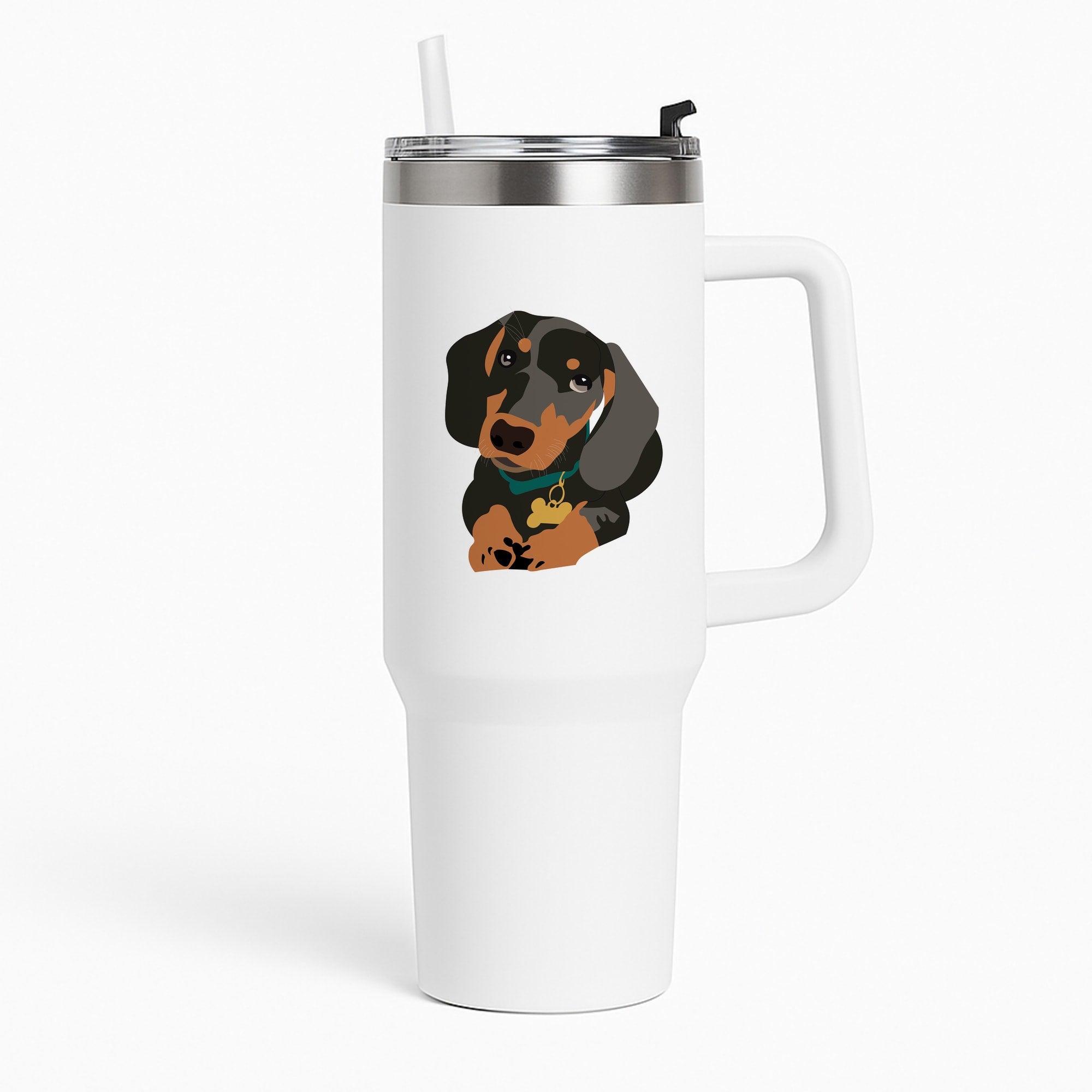 Black & brown - Dachshunds Tumbler